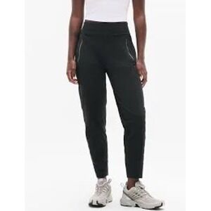Athleta Trekkie North High Rise Jogger pant Women 6Petite Black EUC Hiking Pants